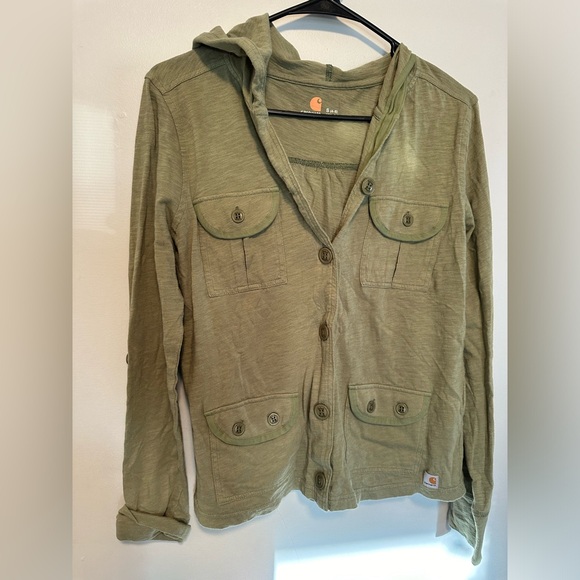 Carhart button up - Small Green - Picture 1 of 3